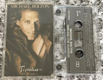 Michael Bolton - Timeless The Classics Audio Cassette Tape 1992 Columbia Canada - Image 1 of 3