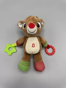 Rudolph das Rentier mit der roten Nase Baby Spielzeug weicher Plüsch musikalischer Sound 2014 - Bild 1 von 7