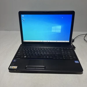 Portátil Toshiba Satellite C655 15" i3-2330m 4gb Ram 320gb HDD Windows 10 Home - Imagen 1 de 14