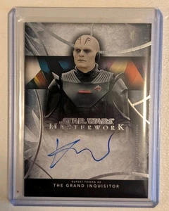 Topps Chrome Star Wars Masterwork 2024 A-RF Rupert Friend As Grand Inquisitor - Imagen 1 de 2
