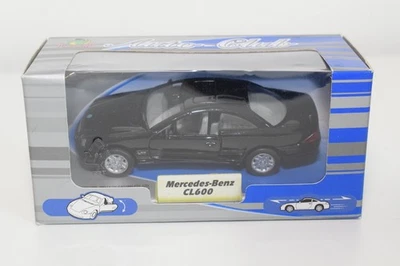 B91 1:43 WELLY PLAYLAND AUTO-CLUB MERCEDES-BENZ CL600 CL 600 BLACK MIB 4 - Immagine 1 di 4