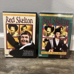 Red Skelton Holiday Comedy and Red Skelton Comedy Collectors Series DVD LOT - Imagen 1 de 6