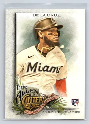 2022 Topps Allen & Ginter - Bryan De La Cruz #71 (RC) - Image 1 of 2