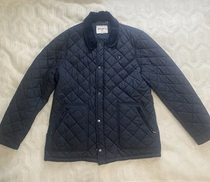 Dubarry Of Ireland Jacket Men’s 2XL Navy Blue Quilted Cotton Gilet Zip Button - Picture 1 of 15