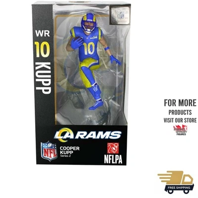 Figuras NFL Exclusivas NFL Cooper Kupp Los Angeles Rams 6" Figura ID34966 Foto 1 de 3