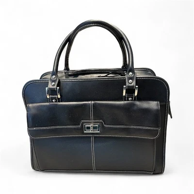 Samsonite Mobile Office, Black Briefcase, Carry or Roll Along  - Image 1 of 4