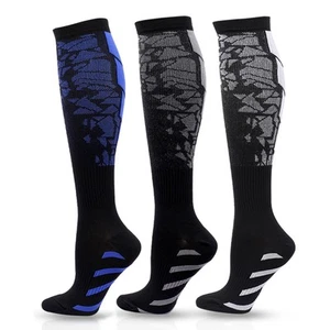3 Pairs Compression Socks for Women and Men 20-30mmHg-Circulation Support Socks - Picture 1 of 4