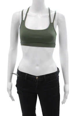 Beyond Yoga Womens Activewear Strappy Pullover Sports Bra Green Size XS - Image 1 of 4