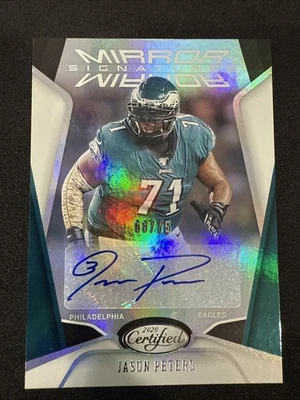 Jason Peters Panini 2020 certificado Mirror Signatures automático 69/75 Foto 1 de 2