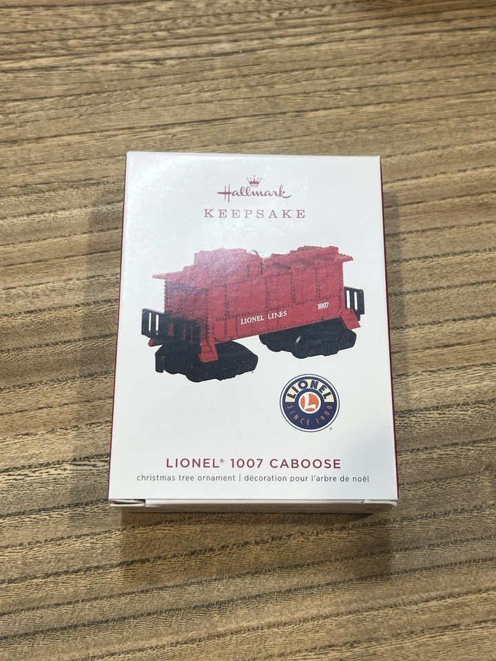 Hallmark Keepsake Ornament Lionel Train 1007 Caboose 2019 adorno de Navidad Foto 1 de 1