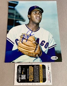CHICAGO CUBS FERGIE JENKINS AUTOGRAPH 8x10 PORTRAIT PHOTO- JSA CH47209 - Picture 1 of 1