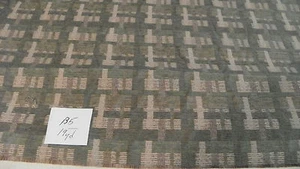 Grün beige kariert Polsterstoff 1 Yard R135 - Bild 1 von 1