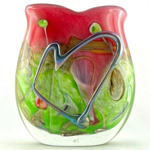 VASE Design Verre DIDIER SABA à BIOT Glass 90' Verrerie, novaro/luzoro/begou... - Bild 1 von 11