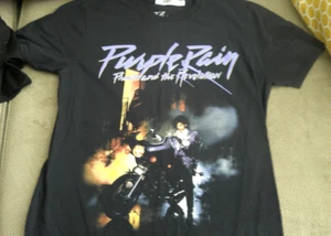 Prince lila Regen T-Shirt Gr. M Kurzarm - Bild 1 von 6