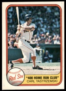 1981 Fleer #638 Carl Yastrzemski Red Sox NR-MINT *430