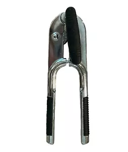 Pedrini Two-Toned - Black & Silver Can Opener Italian Made - Picture 1 of 5