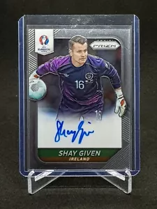 2016 Panini Prizm UEFA Euro Signatures - Shay Given AUTO - #S-SGI - Picture 1 of 2