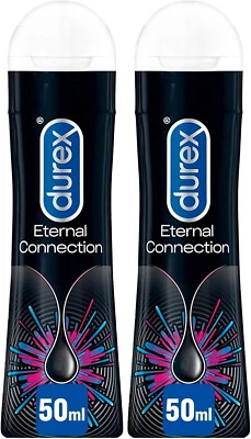 2 GEL LUBRIFICANTE INTIMO DUREX ETERNAL anale a base SILICONICA 50 ml