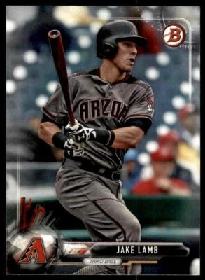 2017 Bowman Paper Jake Lamb #71 - Image 1 of 2