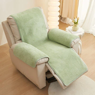 82"x22" Ultra Soft Warm Sofa Chair Cover Fluffy Fleece Recliner Chair Protector - Image 1 of 4