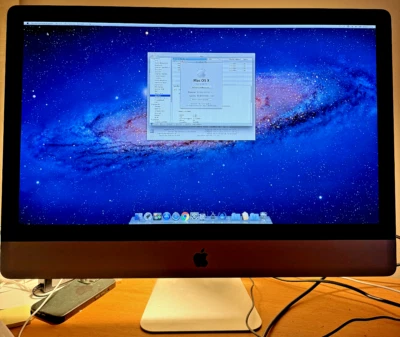 imac 27 inch 2011 i7 intel processor 1TB storage - Image 1 of 4