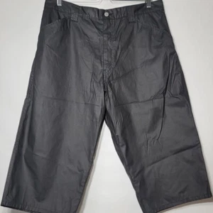 Levi’s LOT 53 SF CA schwarze Polyestershorts für Herren Größe 36 Y2K  - Bild 1 von 12