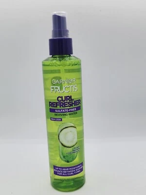 Garnier Fructis Curl Refresher Reviving Water Spray, Sulfate Free, 8.5 Fl Oz, - Image 1 of 2