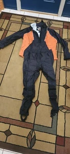 Harley Davidson Grey Rain Gear Rain Suit Wind Suit Jacket & Pants Mens Xl - Picture 1 of 4