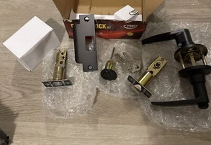 Juego de cerradura combinada Premier Lock - Latón macizo 5 pines se adapta a 2 3/8 - 2 3/4 Backset - abierto - Imagen 1 de 3