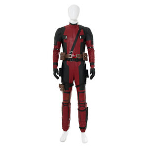 Deadpool 2 Wade Winston Cosplay Costume Set Jumpsuit Carnival Party Outfit