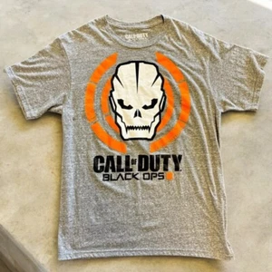 Call of Duty Black Ops 3 T-Shirt Mens Medium Gray 2015 Video Game Promo Gamer - Picture 1 of 5