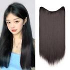 One Piece Natural Thick Clip In Hair Extensions 3/4 Full Head Long As Human K8X3
