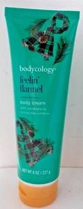BODYCOLOGY Body Cream Feelin' Flannel Moisturizing Lotion 8 oz - Picture 1 of 4