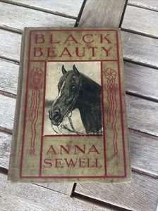 ANTIQUE 1900'S "BLACK BEAUTY" HARDBACK BOOK BY ANNA SEWELL ~ GROSSET & DUNLAP - Picture 1 of 6