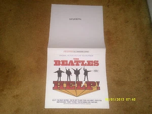 Beatles Capitol '76 Promo Poster Lot:HELP!/THE WHITE ALBUM-4 Poster-VG+ Shape - Bild 1 von 1