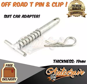 Off Road Poly Block Override Coupling Trailer Caravan Poly Block T Pin R-Clip - Picture 1 of 1