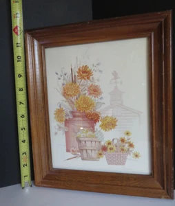1977 VINTAGE BRAD Litho Print 8" × 10"  Framed SCAFA TORNABENE ART PUBL. CO. INC - Picture 1 of 24