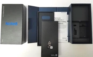 Samsung Galaxy Note 8 Box Original Retail Packaging with Manual Sim Tool Tray - Zdjęcie 1 z 5