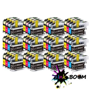 48 cartucho de tinta se adapta a Brother LC203 MFC-J4320DW J5720DW J5520DW J4320DW J480DW - Imagen 1 de 1