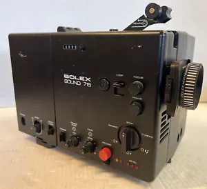 Rare 1978 Bolex Sound 715 Twin Track Super 8 Cine Film Projector, Partly Working - Picture 1 of 15
