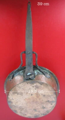 Louche ancienne en Cuivre  XIXème siècle  / Puisette Cuillère - Photo 1/4