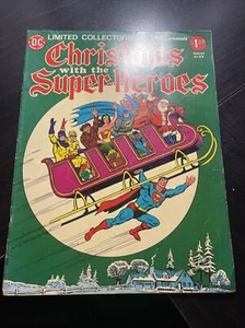 DC Christmas With The SuperHeroes C-43 Limited Collectors Giant Large Comic 1976 - Picture 1 of 5