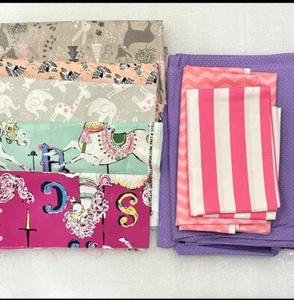 Emma & Mila, Dear Stella Kids Fabric Lot - Picture 1 of 10