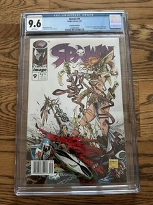 Spawn #9 CGC 9.6 (Imagen 1993) 1ª Aplicación ANGELA Gaiman McFarlane VARIANTE QUIOSCO - Imagen 1 de 2