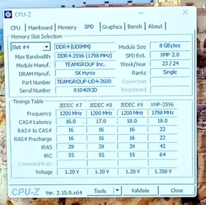TLZRD48G3600HC18JBKTeamGroup T-Force VulcanZ 16GB (2X 8GB) DDR4 3600 Desktop RAM - Picture 1 of 7