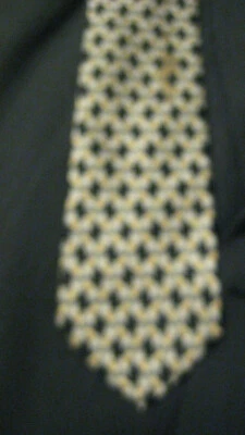 Corbata Jeffrey Banks 100% seda hecha en Canadá 59" Foto 1 de 4