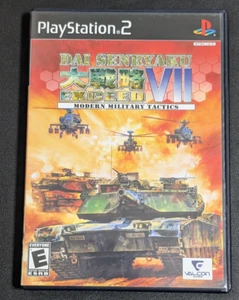 PlayStation 2 Dai Senryaku VII Modern Military Tactics completo *probado* CIB PS2 - Imagen 1 de 3
