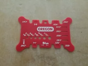 Oregon Bar and Chain Measuring Tool #556418 - Picture 1 of 3