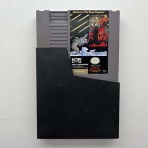 Romance of the Three Kingdoms Nintendo NES W/ Sleeve Good Label Tested - Picture 1 of 5
