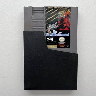 Romance of the Three Kingdoms Nintendo NES W/ Sleeve Good Label Tested - Image 1 of 4